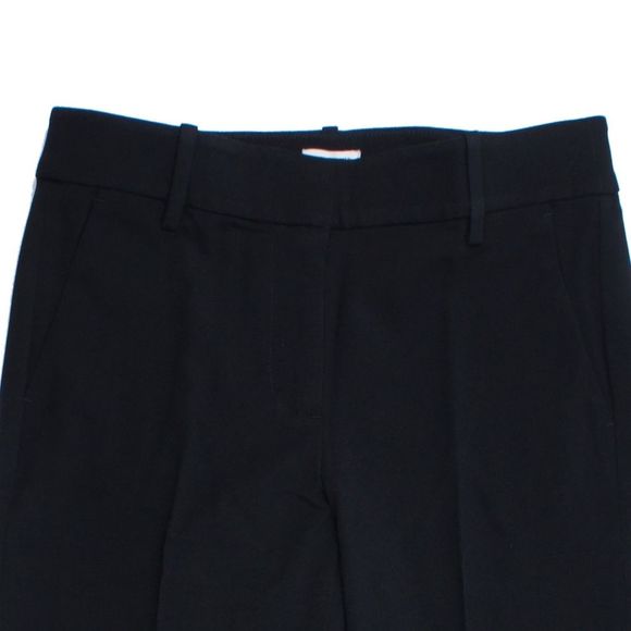 JCREW Size 0 Black Classic Work Trouser Pants - Picture 2 of 3